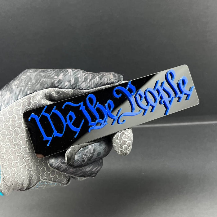1PC We The People Badge Car Emblem – Patriotic Badge Logo for Car, Truck, or SUV