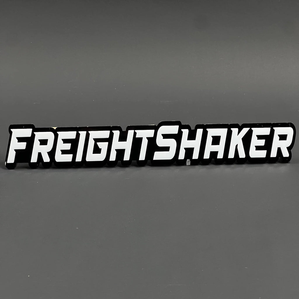 1PC FREIGHTSHAKER 3D Acrylic Badge – Car Truck Fender Tailgate Trunk Sticker 