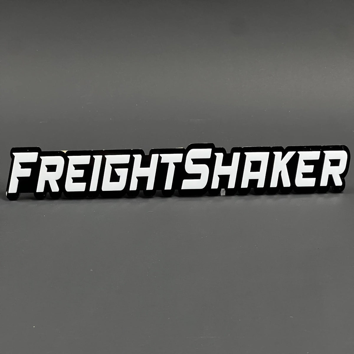 1PC FREIGHTSHAKER 3D Acrylic Badge – Car Truck Fender Tailgate Trunk Sticker 