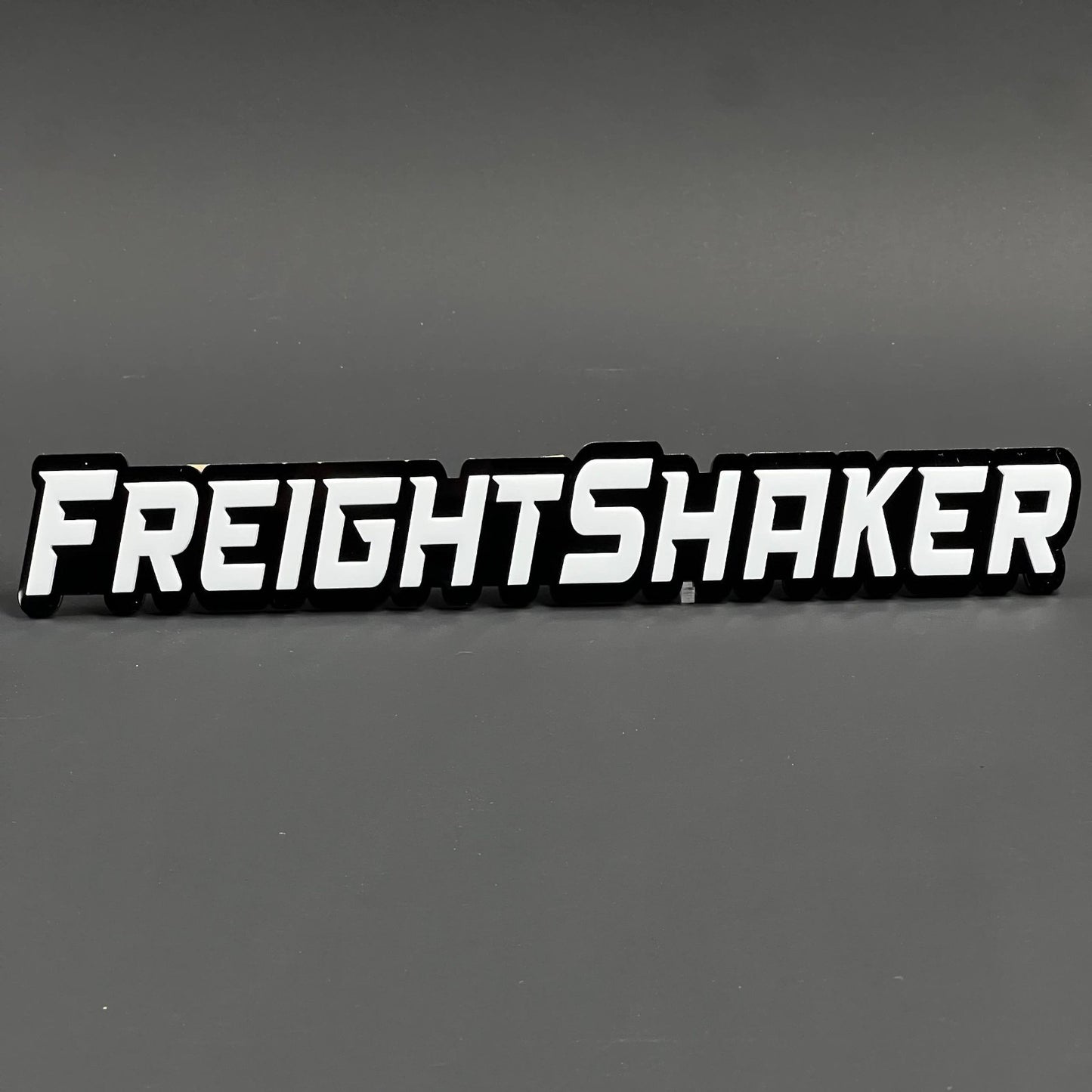 1PC FREIGHTSHAKER 3D Acrylic Badge – Car Truck Fender Tailgate Trunk Sticker 