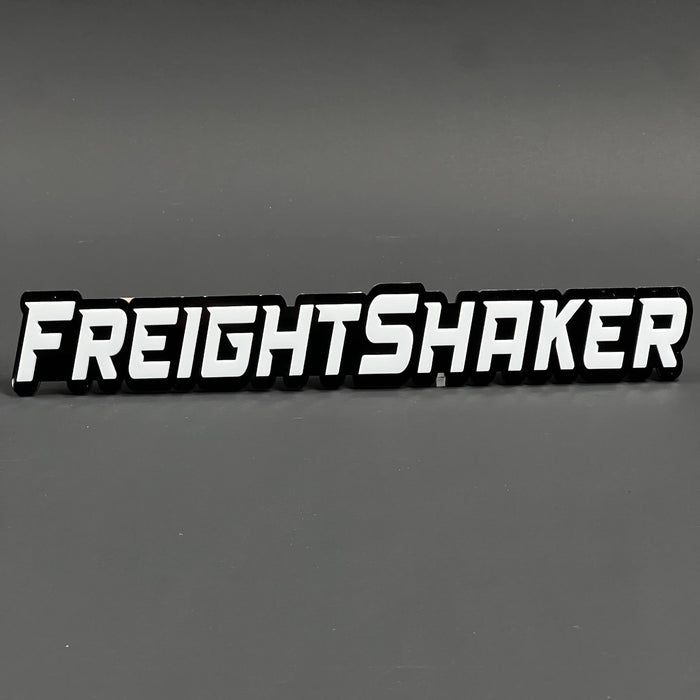 1PC FREIGHTSHAKER 3D Acrylic Badge – Car Truck Fender Tailgate Trunk Sticker 