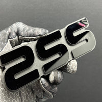2SS Multicolor 3D Car Emblem – Durable Acrylic Fender & Trunk Decal 1pc