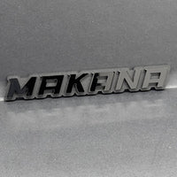 1PC MAKANA Emblem – 3D Acrylic Tailgate or Fender Badge for Truck SUV Car
