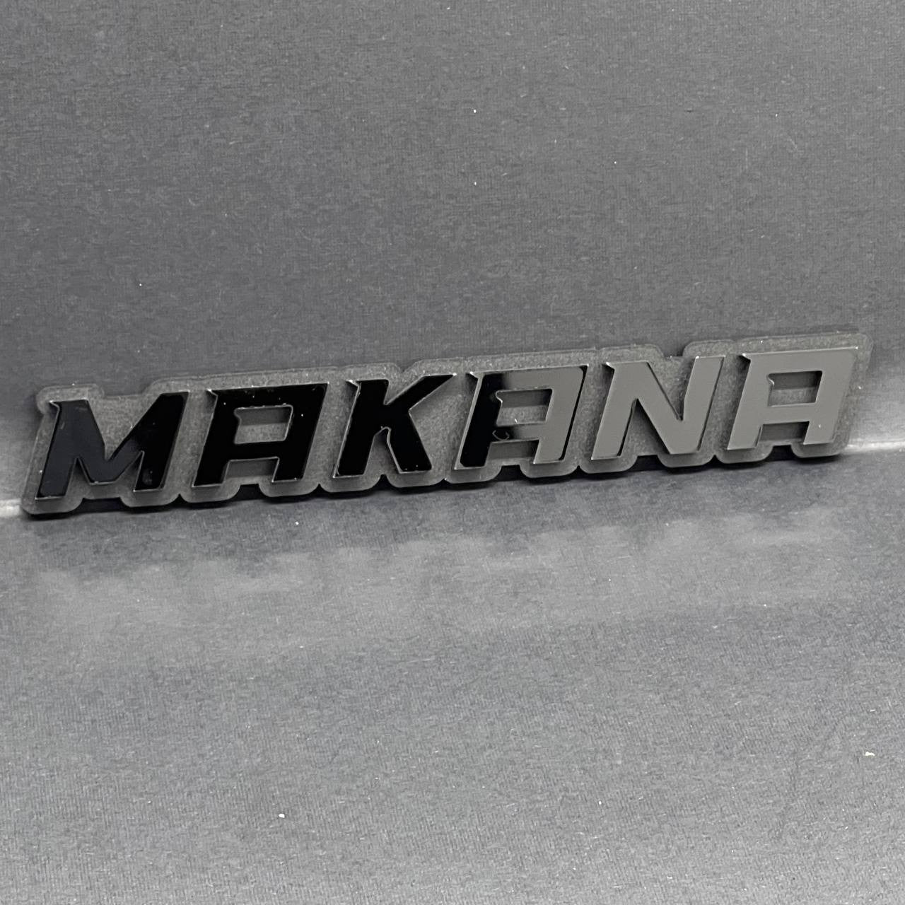 1PC MAKANA Emblem – 3D Acrylic Tailgate or Fender Badge for Truck SUV Car