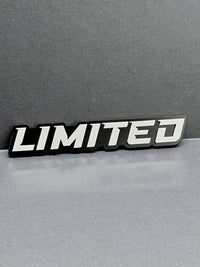 LIMITED Emblem Car/Truck, (2) BADGES, Fender Emblem  Agressive Raging