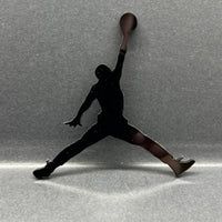 1pcs Basketball 3D Emblem – Multicolor Acrylic Badge for Car Fender & Trunk