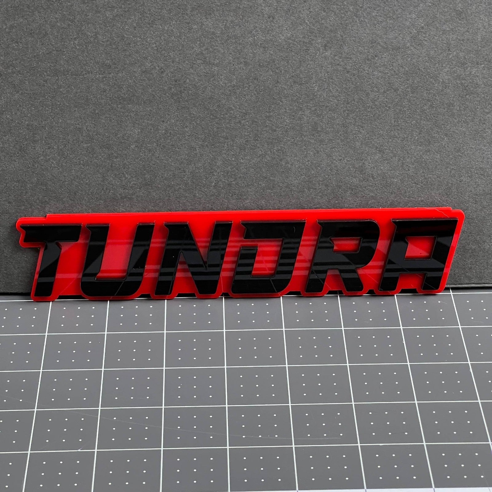 1PC TUNDRA Emblem – Multicolor 3D Acrylic Car & Truck Fender Badge