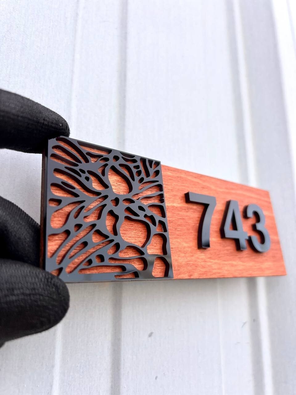 Custom House Number Plaque Personalized Home Address Sign house number