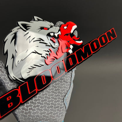 1PCS BLOODMOON 3D Emblem Badge – Acrylic Fender Tailgate Trunk Car Truck Decal