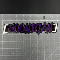 HOONIGAN 3D Emblem Set – 2PCS Multicolor Acrylic JDM Drift Car Fender Decals