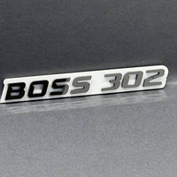 BOSS 302 Multicolor Emblems –  BOSS 302 Fender Badges (Set of 2) for 302 Emblem