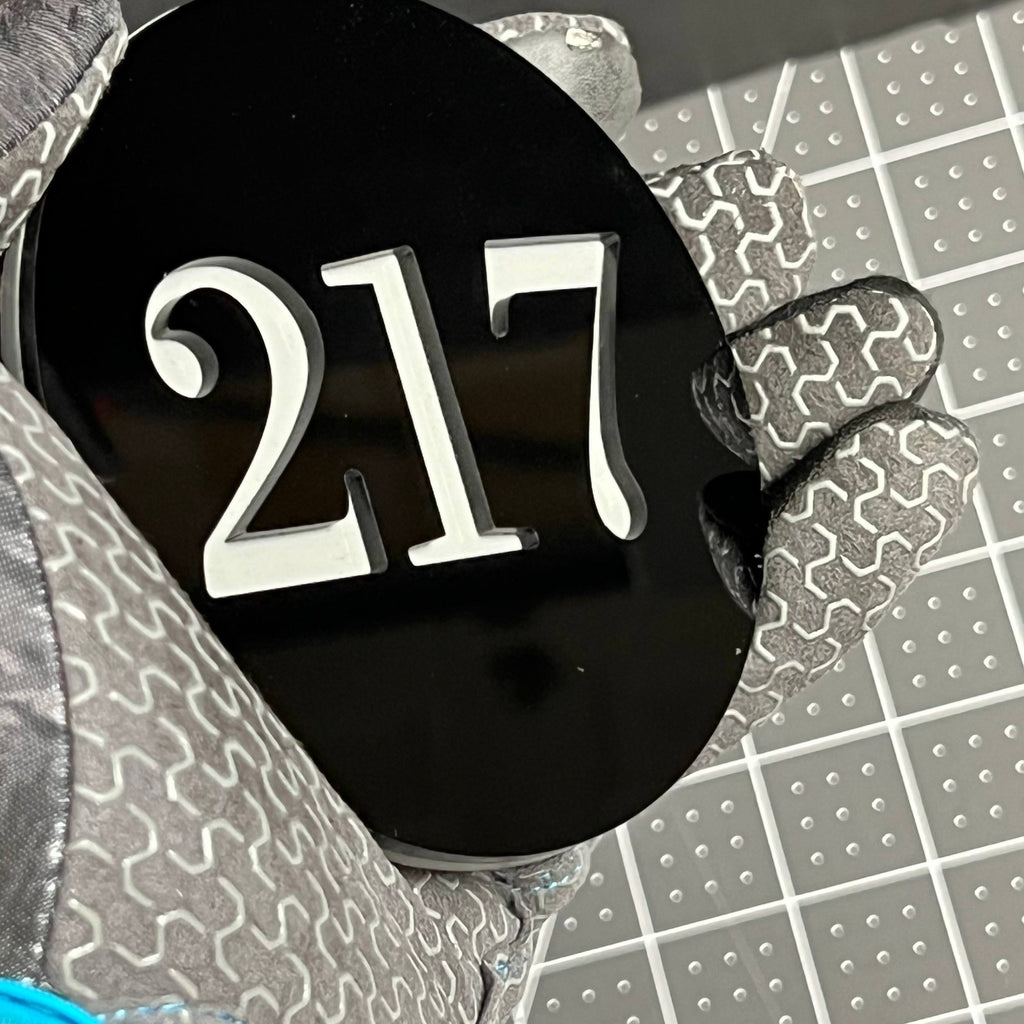 Door Numbers & Signs – Personalized Custom House Number Plaques