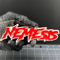 1PC NEMESIS Emblem – 3D Acrylic Multicolor Fender or Tailgate Car Badge Decal