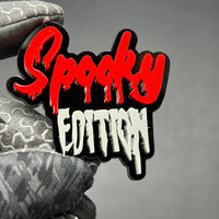 1PC Spooky Edition Emblem – Durable 3D Multicolor Acrylic Tailgate Badge
