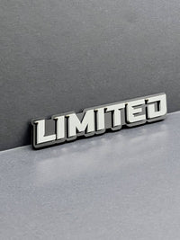 LIMITED Emblem Car/Truck, (2) BADGES, Fender Emblem  Agressive Raging