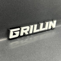 1PC GRILLIN Badge – 3D Multicolor Acrylic Car Truck SUV Fender & Tailgate Emblem