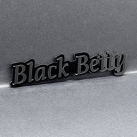 1pc Black Betty Multicolor 3D Car Emblem – Easy Install Fender & Trunk Decal