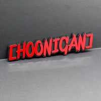 2pcs HOONIGAN Acrylic 3D Emblem Badge JDM Drift Style Sticker – MULTICOLOR