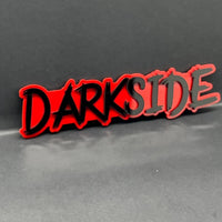 1PC DARKSIDE Emblem – 3D Multicolor Acrylic Car Fender & Tailgate Badge