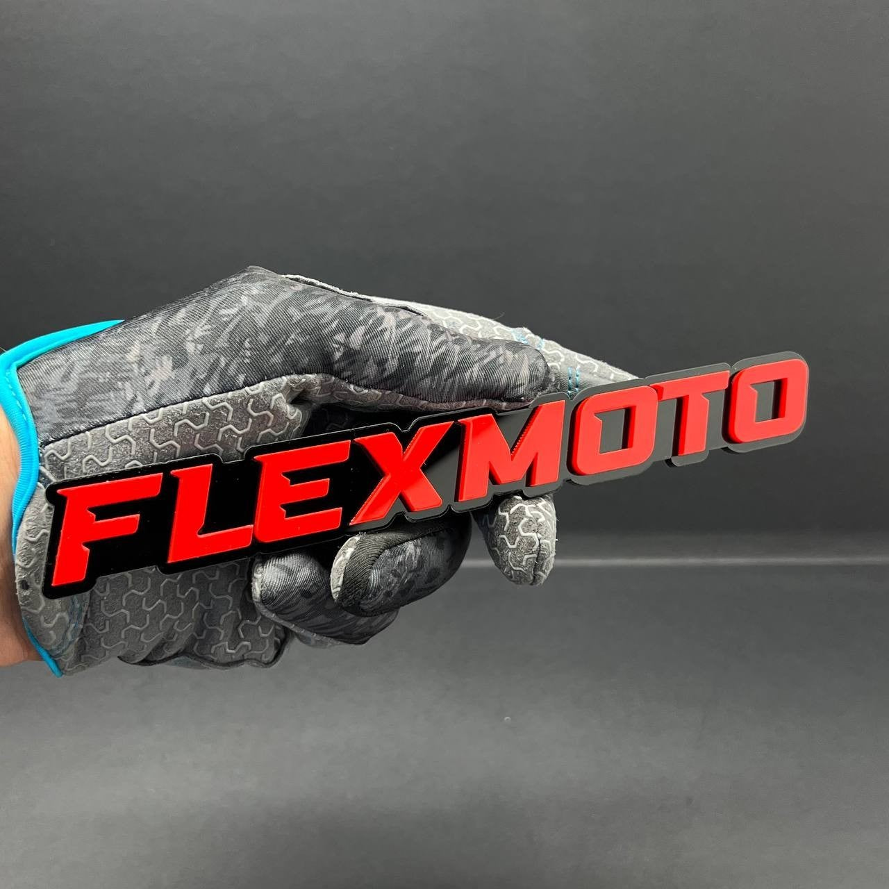 1PC FLEXMOTO Emblem – 3D Acrylic Tailgate or Fender Badge for Truck SUV Car