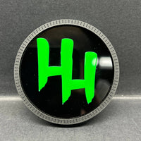 1x MONSTER RATED Multicolor 3D Car Emblem – Durable Acrylic Fender & Trunk Decal