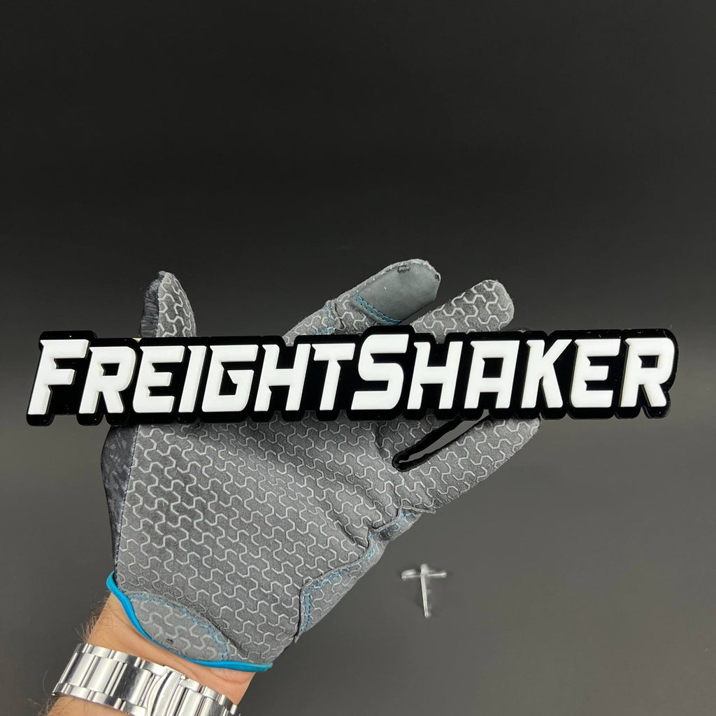 1PC FREIGHTSHAKER 3D Acrylic Badge – Car Truck Fender Tailgate Trunk Sticker 