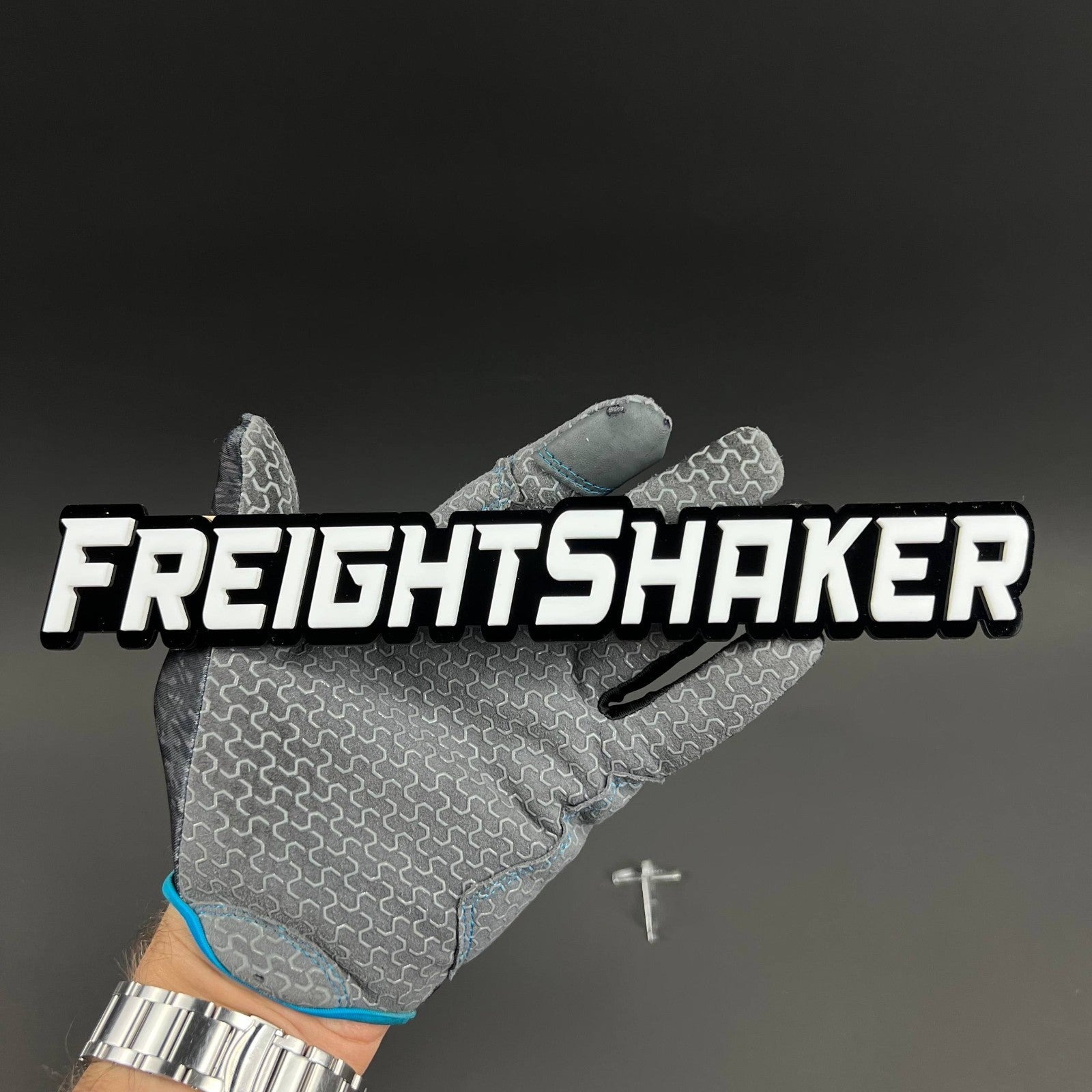 1PC FREIGHTSHAKER 3D Acrylic Badge – Car Truck Fender Tailgate Trunk Sticker 