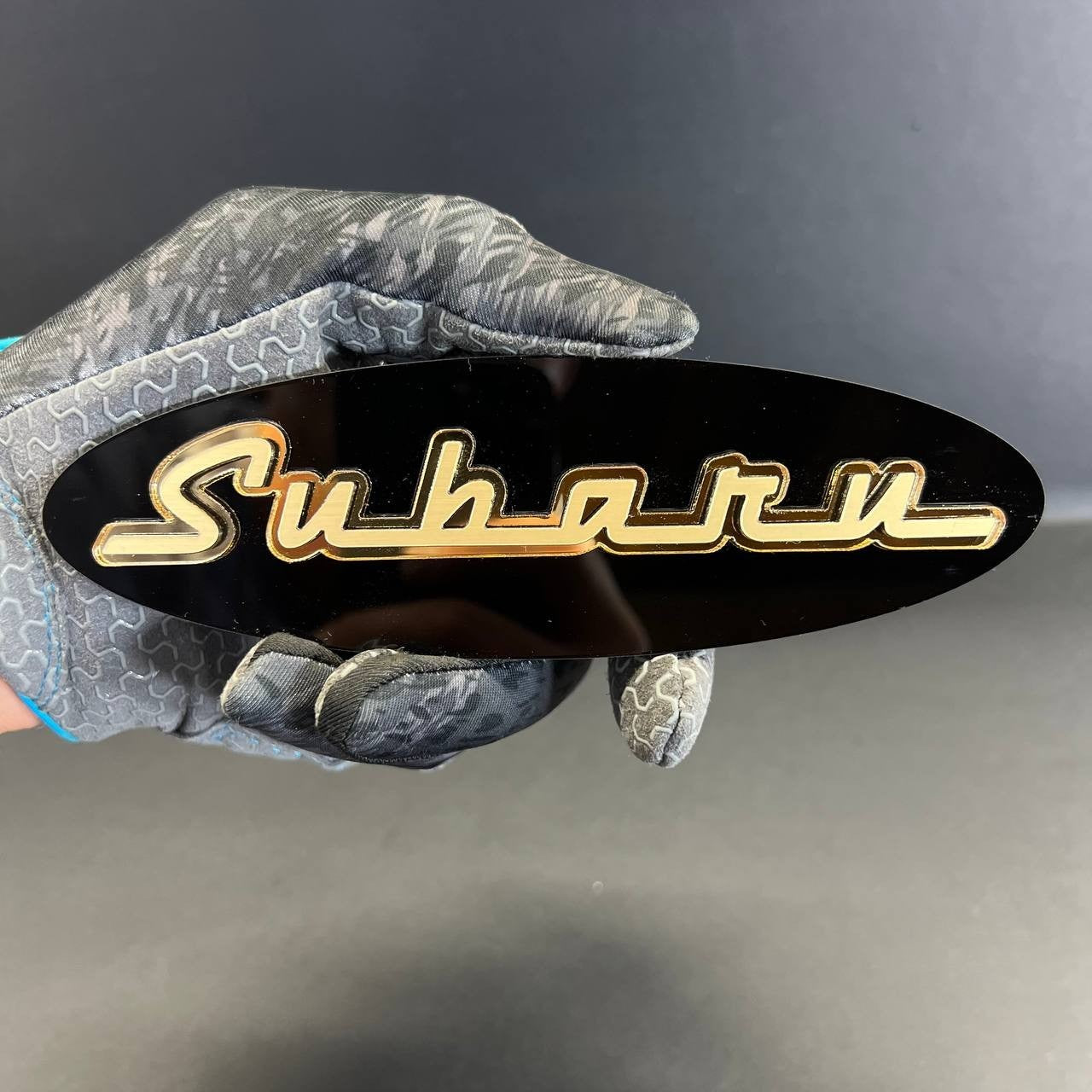 1PC Subaru 3D Emblem – Exterior Fender or Trunk Badge for Subaru Vehicles