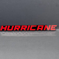 1PC HURRICANE 3D Emblem Multicolor Custom Badge Sticker for Car SUV TRUCK
