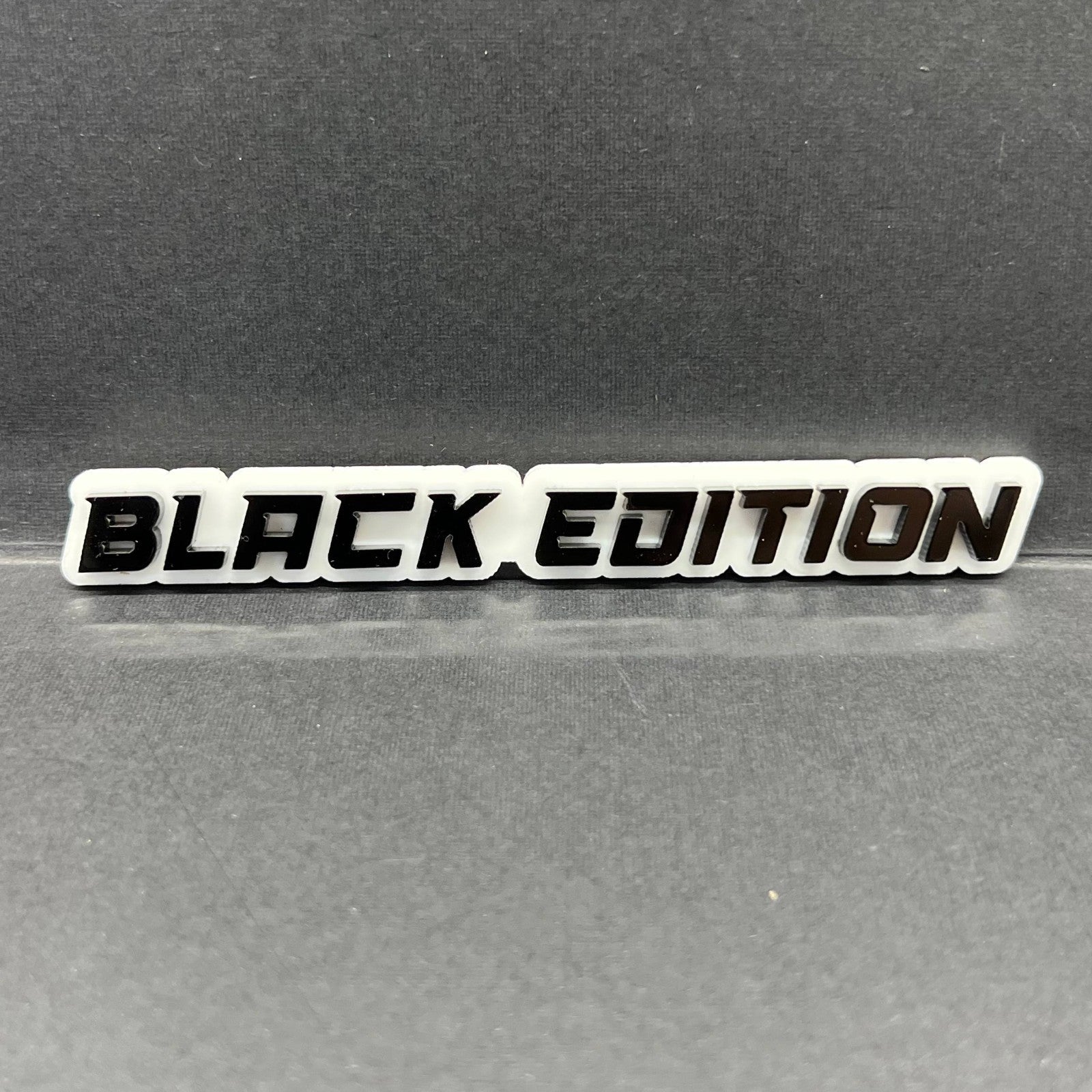 1PC Black Edition Emblem – Durable 3D Acrylic Car, Truck & SUV Badge