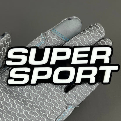 1PC SUPER SPORT 3D Badge – Acrylic Fender Tailgate Car Truck Sticker Decal