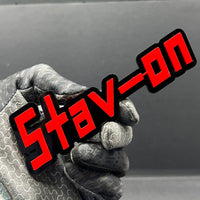 1PC STAV-on Emblem – Durable 3D Multicolor Acrylic Car Exterior Badge