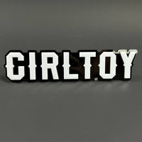 1PCS GIRLTOY Emblem Badge – 3D Acrylic Car Truck Fender Tailgate Trunk Decal