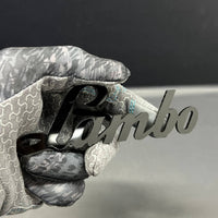 1PC Lamborghini Style Emblem – 3D Lambo Shield Badge Logo for Hood or Trunk