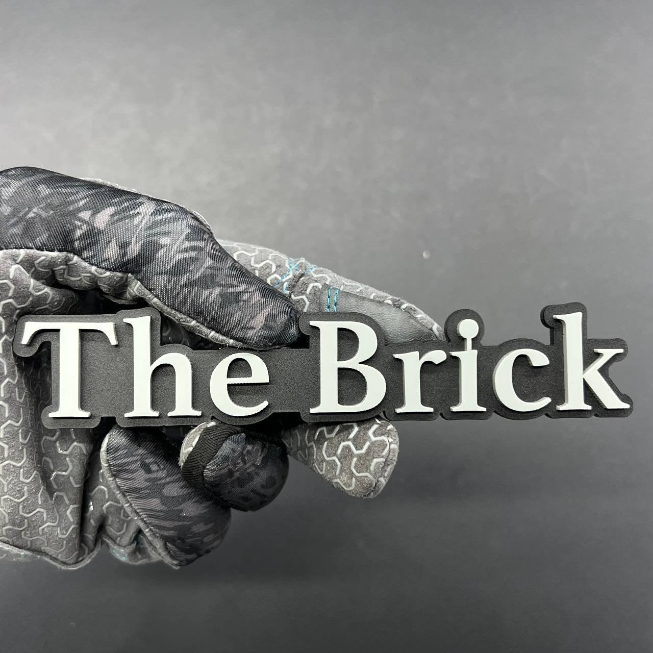 1PC The Brick Emblem – 3D Multicolor Acrylic Car & SUV Fender Badge
