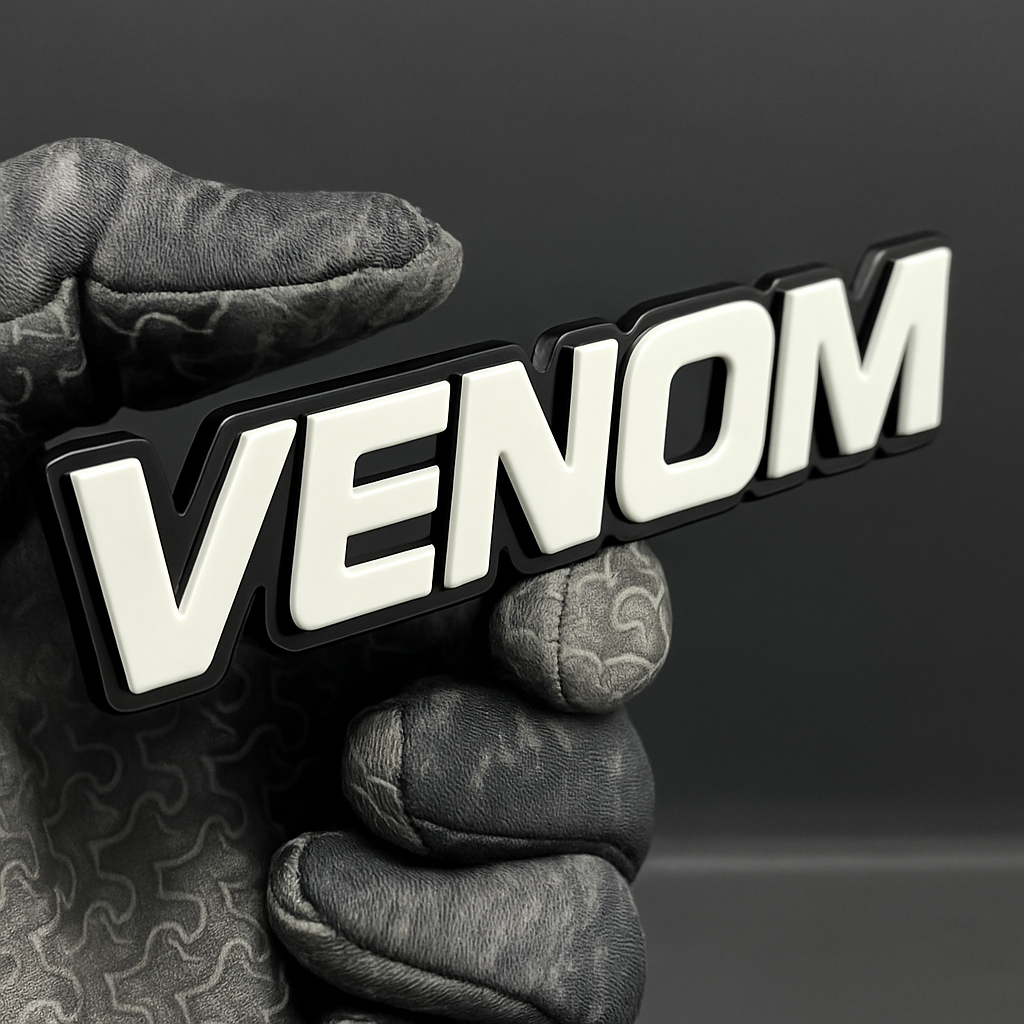 1PC VENOM 3D Emblem Multicolor Custom Badge Sticker for Car SUV TRUCK