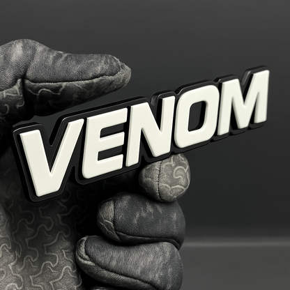 1PC VENOM 3D Emblem Multicolor Custom Badge Sticker for Car SUV TRUCK