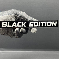 1PC Black Edition Emblem – Custom 3D Acrylic Multicolor Car & Fender Badge