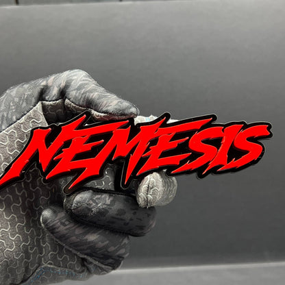 1PC NEMESIS Emblem – Custom Multicolor 3D Acrylic Car & Truck Badge