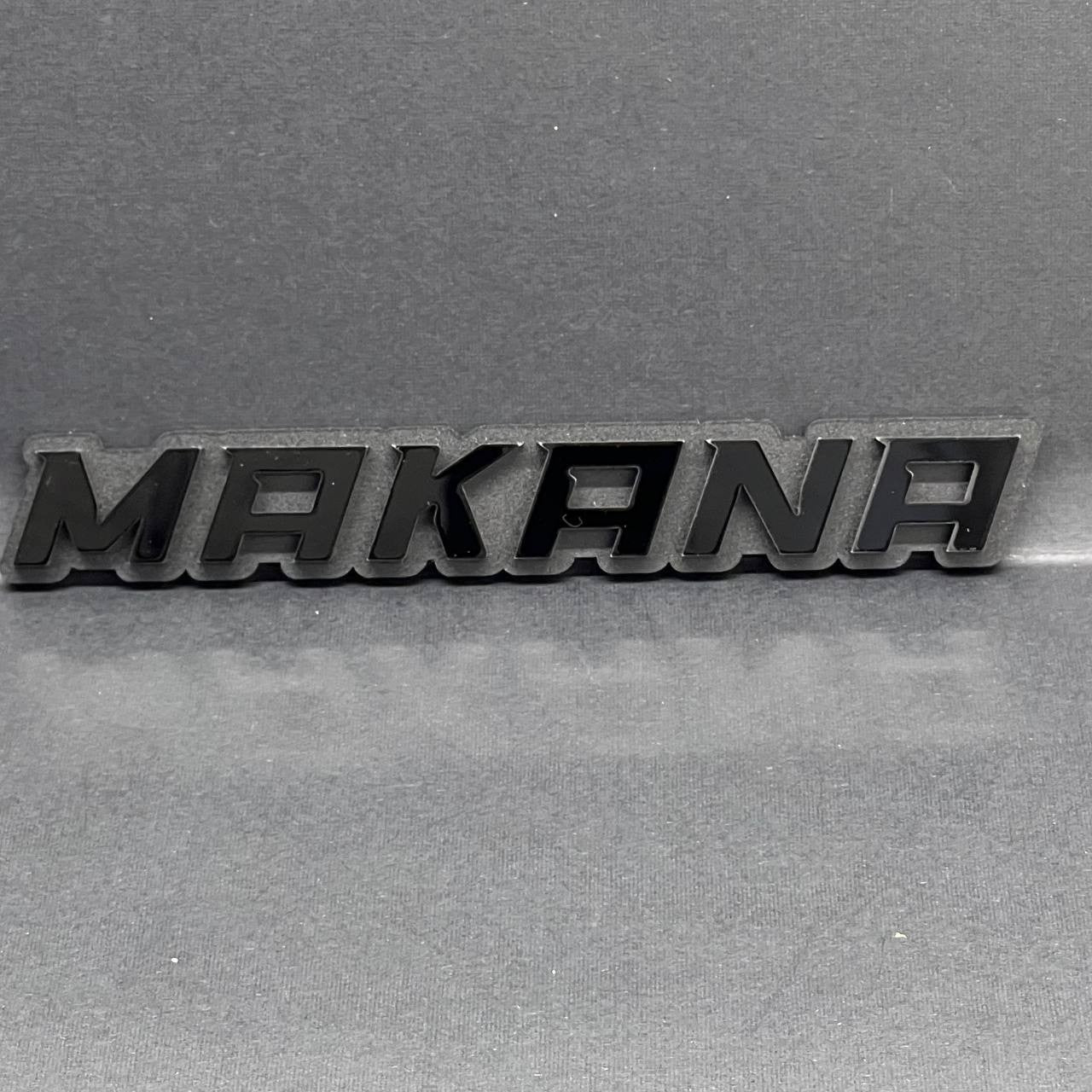 1PC MAKANA Emblem – 3D Acrylic Tailgate or Fender Badge for Truck SUV Car