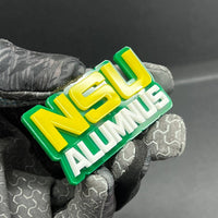 1PC NSU ALUMNUS 3D Acrylic Emblem Badge for Car SUV or Truck – Fender/Tailgate