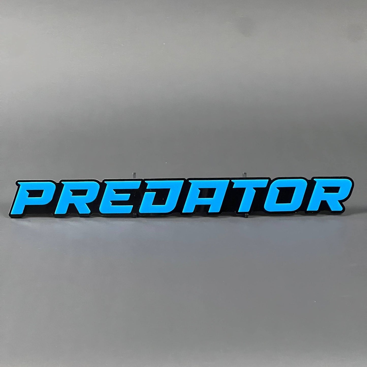 1PC PREDATOR 3D Badge – Acrylic Fender Trunk Tailgate Car Truck Decal