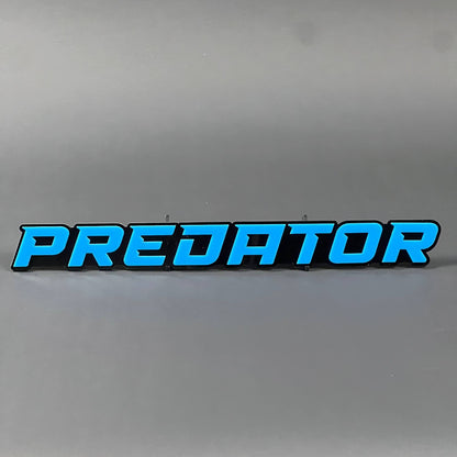 1PC PREDATOR 3D Badge – Acrylic Fender Trunk Tailgate Car Truck Decal