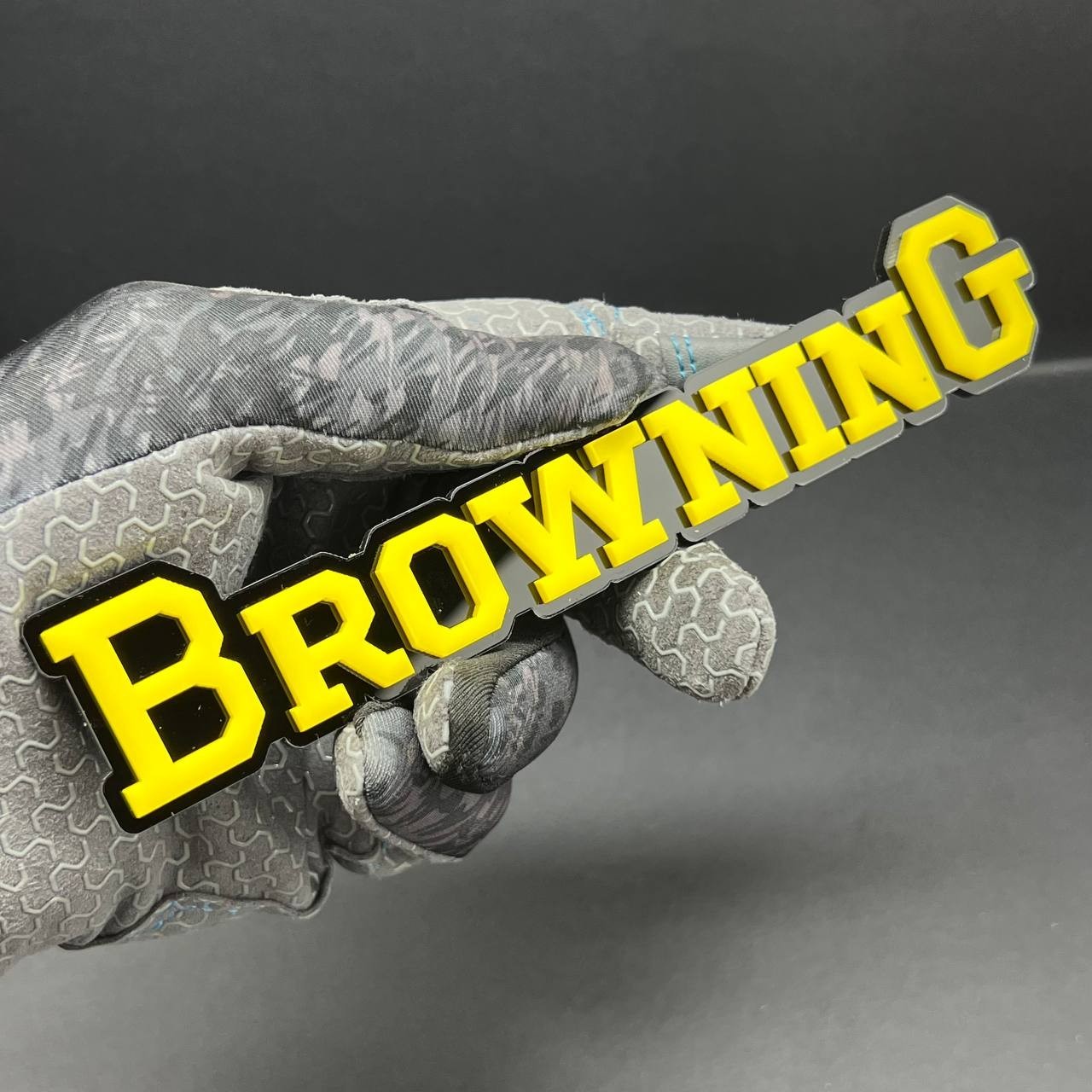1PC Browning Emblem Custom Fender or Tailgate Badge for Car, SUV, or Truck