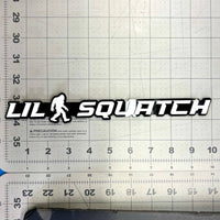 1pc LIL SQUATCH 3D Emblem – Custom Multicolor Acrylic Badge for Car, Truck & SUV