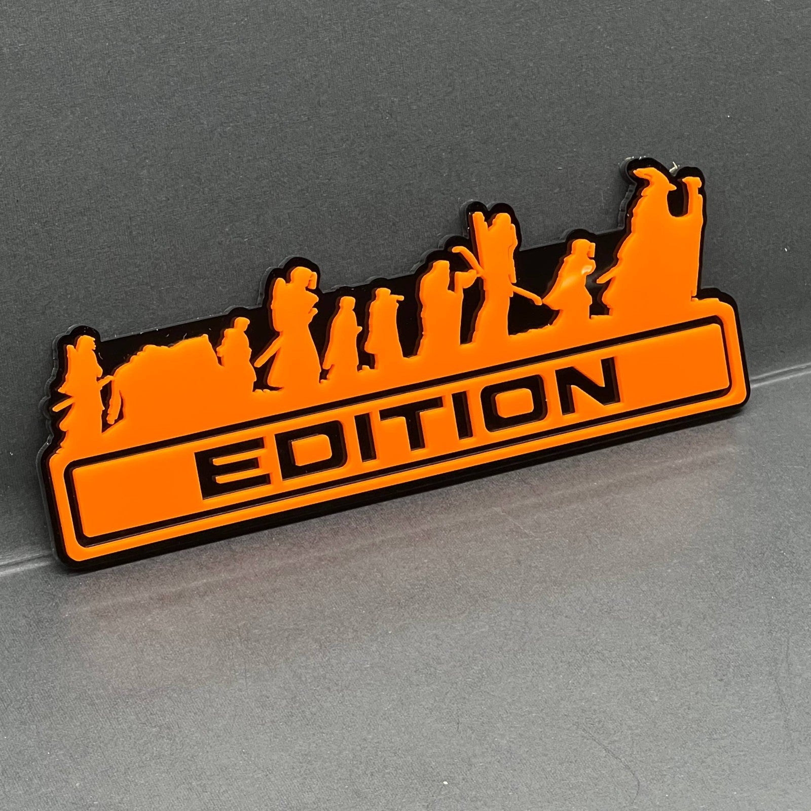1PC Lord of the Rings Emblem – Custom 3D Multicolor Acrylic Car Badge