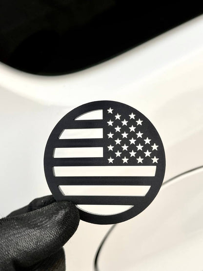 2pcs - American Flag 4x4 Fender Emblem Badge Jeep JK Wrangler XJ YJ TJ JL JT
