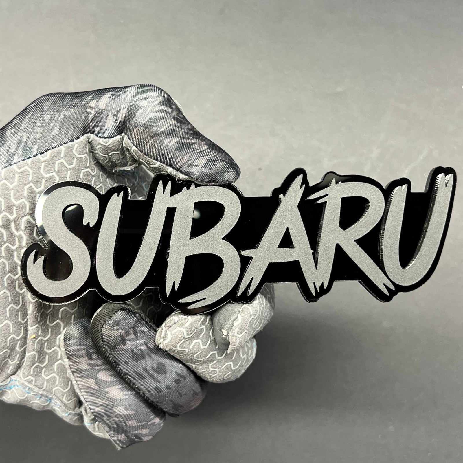 1pcs Subaru 3D Emblem – Multicolor Acrylic Car Badge Decal for Fender & Trunk