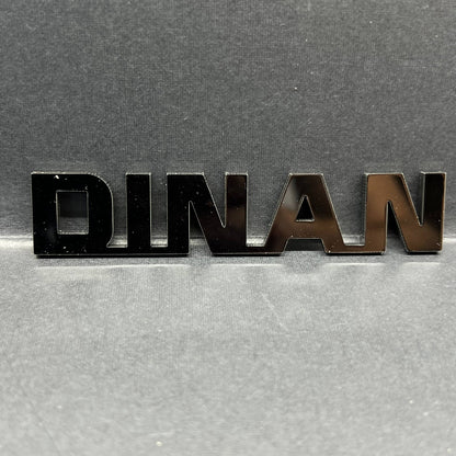 DINAN Multicolor 3D Car Emblem – Easy Install Acrylic Trunk & Fender Sticker