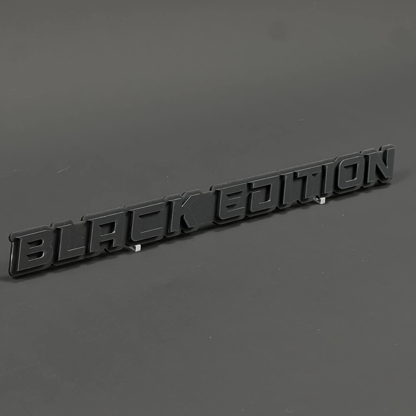 1PCS BLACK EDITION 3D Acrylic Badge – Car Truck Fender Tailgate Sticker Decal